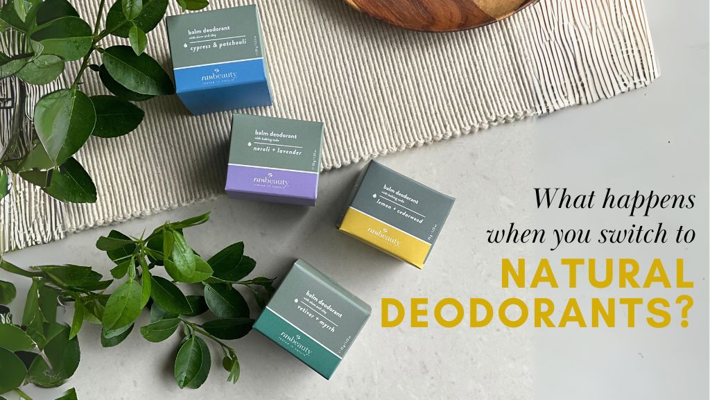 What happens when you switch to natural deodorants?